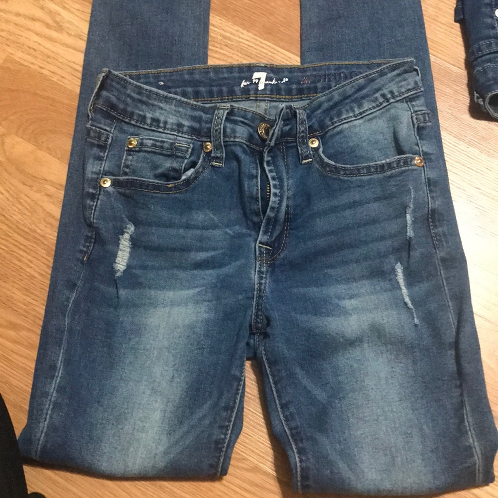 7 for all man kind skinny jeans